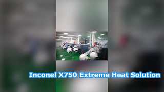Lega Inconel X750 ad alta resistenza per temperature estreme