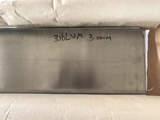 316LVM Sheet Implant Material Stainless Steel 316LVM ASTM F139 Plate
