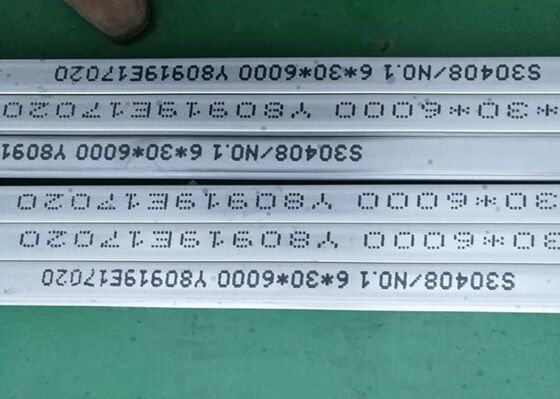 AISI 304 316L Stainless Steel Flat Bars Slit From Strip Cut To Length