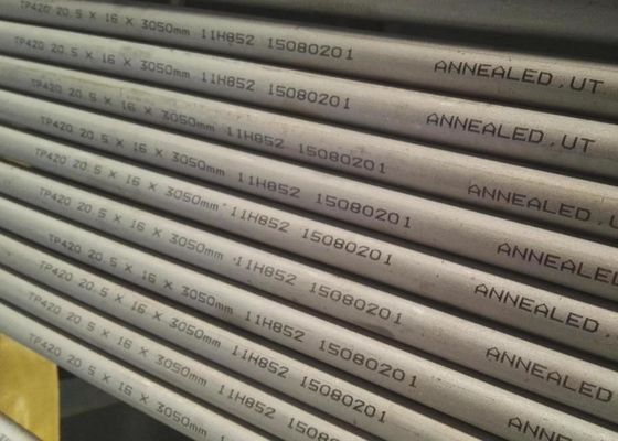 Metropolitana dell'acciaio inossidabile/tubo ASTM A268 TP430 TP405 TP410S TP410 TP420 TP431 TP446