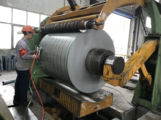 EN 1.4034 Aisi 420C DIN X46Cr13 Strisce di acciaio inossidabile laminata a freddo in bobina